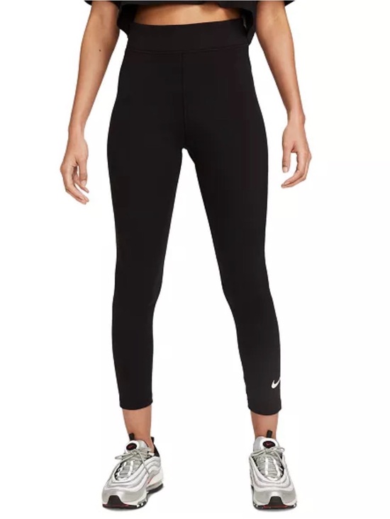 Nike Pants - Nike Black Tight Fit High Rise 7/8 Performance Leggings